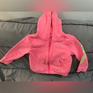 24 Months Pink Puma Hoodie